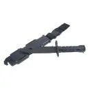 MP Trainings Knife/Bayonet M9 Black Kunststoff